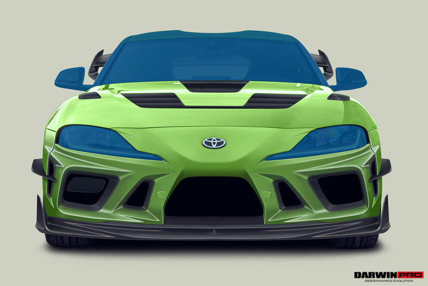 2019-UP Toyota GR Supra (J29/DB) A90 A91 BKSSII Style Carbon Fiber Hood