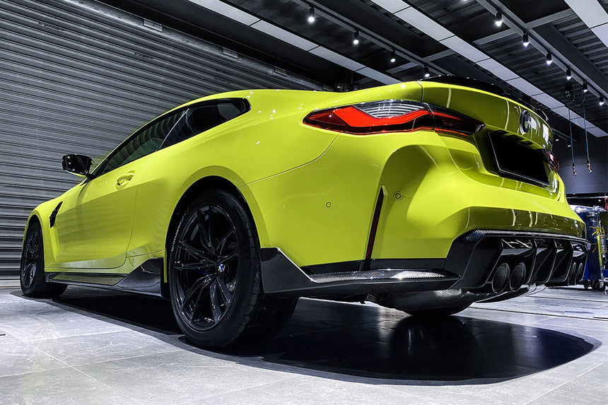 2021-UP BMW M4 G82/G83 MP Style Carbon Fiber Rear Caps