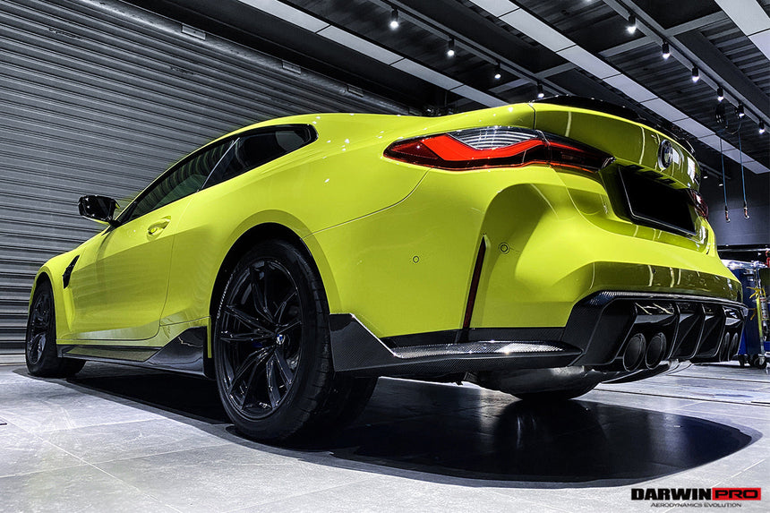 2021-UP BMW M4 G82/G83 M3 G80 Carbon Fiber Rear Diffuser Trim Replacement Lip