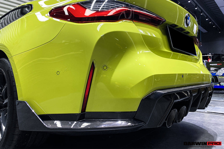 2021-UP BMW M4 G82/G83 M3 G80 Carbon Fiber Rear Diffuser Trim Replacement Lip
