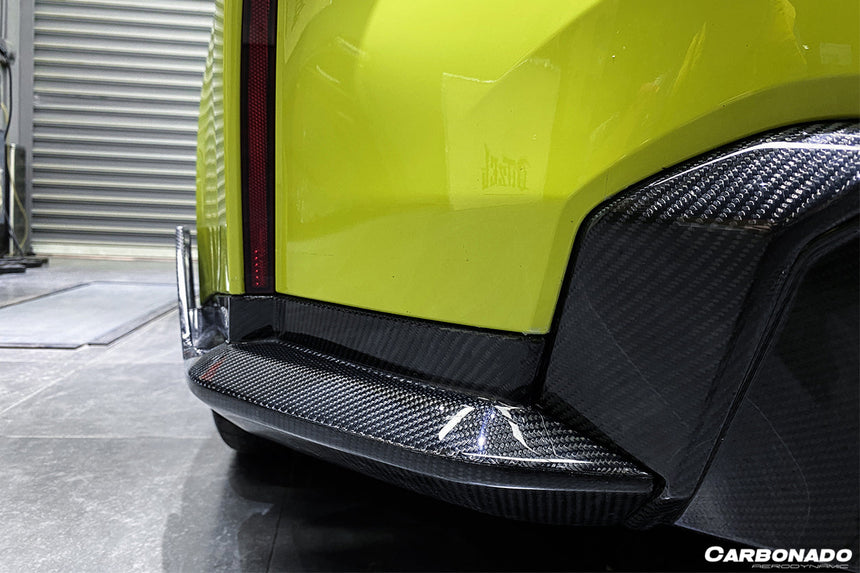 2021-UP BMW M4 G82/G83 MP Style Carbon Fiber Rear Caps