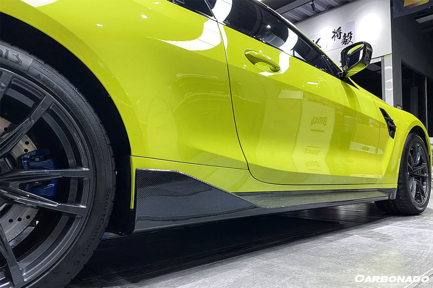 2021-UP BMW M4 G82/G83 MP Style Carbon Fiber Side Skirts