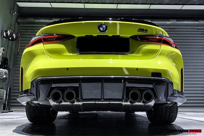 2021-UP BMW M4 G82/G83 M3 G80 Carbon Fiber Rear Diffuser Trim Replacement Lip