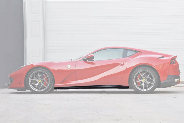 2017-2026 Ferrari 812 Superfast GTS OE Style Dry Carbon Fiber Side Skirts