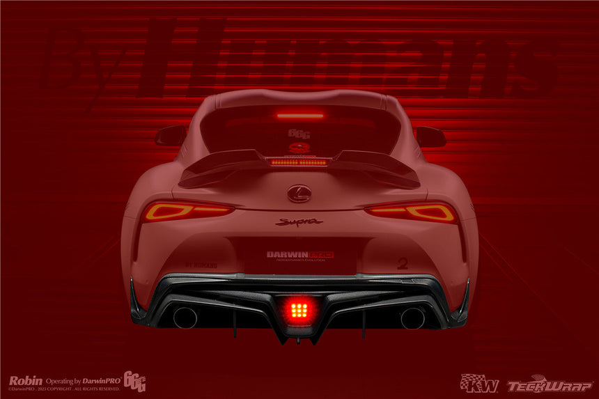 2019-UP Toyota GR Supra (J29/DB) A90 A91 BKSS Style Carbon Fiber Rear Diffuser Lip