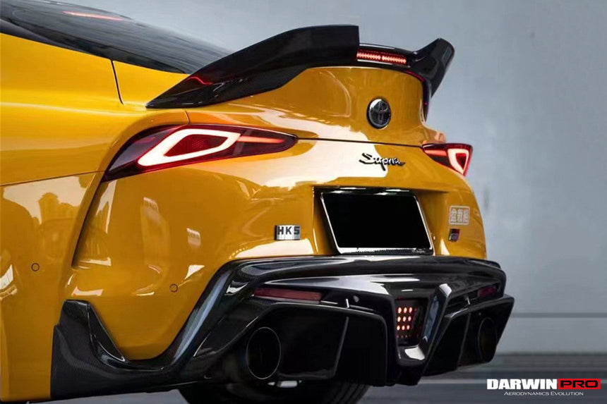 2019-UP Toyota GR Supra (J29/DB) A90 A91 BKSS Style Carbon Fiber Rear Diffuser Lip