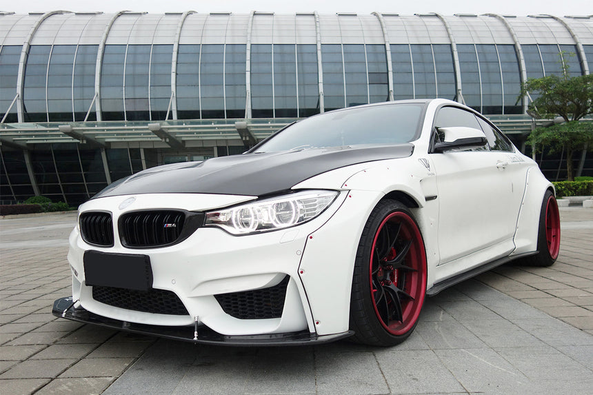 2014-2020 BMW F82/F83 M4 DE Style Side Skirts