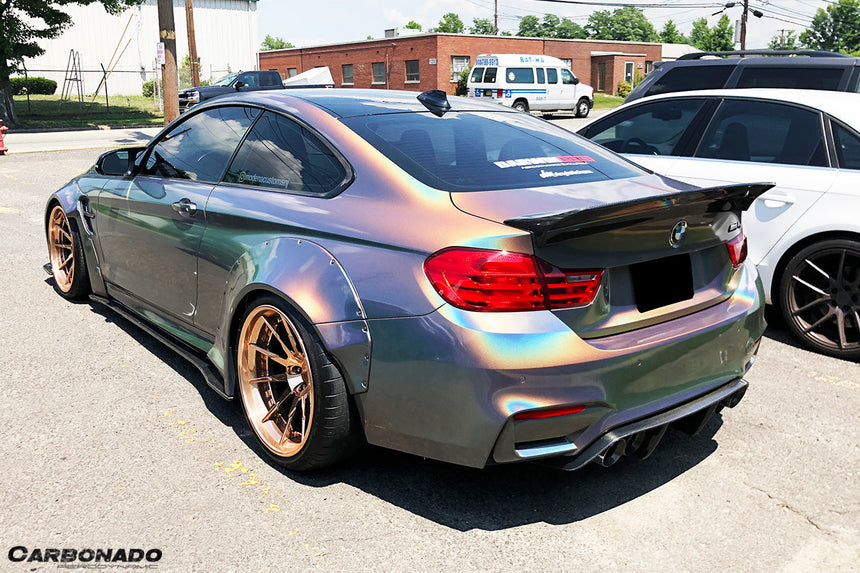 2014-2020 BMW F82/F83 M4 DE Style Side Skirts