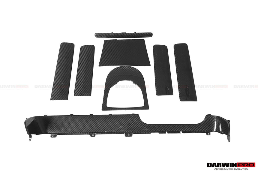 2019-2023 Mercedes Benz W464 G550/G63AMG G-Class G Wagon Dry Carbon Fiber Repalcement Interiors