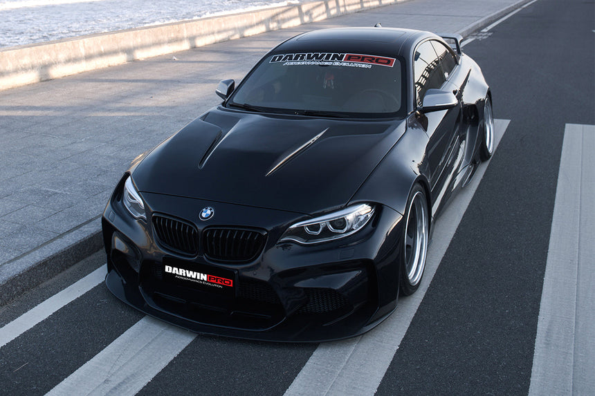 2016-2020 BMW M2 F87 VR Style Partial Carbon Fiber Wide Full Body kit