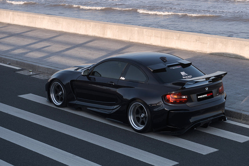 2016-2020 BMW M2 F87 VR Style Partial Carbon Fiber Wide Full Body kit