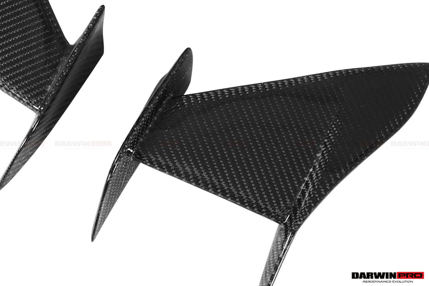 2018-2022 BMW 8 Series G14 Convertible/G15 Coupe/G16 4DR-Gran Coupe 840/850 IMP Performance Carbon Fiber Front Bumper Canards