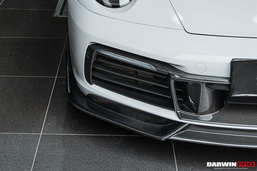 2019-2023 Porsche 911 992 Carrera S/4/4S/Targa/Cabriolet BKSS Style Front Middle Lip