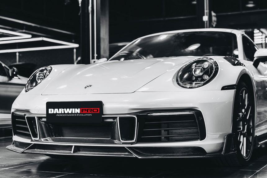 2019-2023 Porsche 911 992 Carrera S/4/4S/Targa/Cabriolet BKSS Style Front Middle Lip