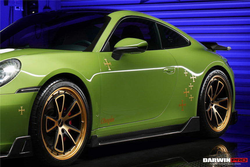 2019-2023 Porsche 911 992 Carrera S/4/4S/Targa/Cabriolet BKSS Style Side Skirts