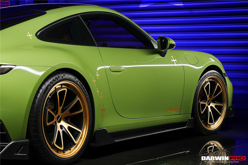 2019-2023 Porsche 911 992 Carrera S/4/4S/Targa/Cabriolet BKSS Style Side Skirts