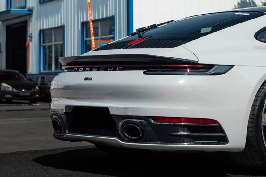 DarwinPRO 2019-UP Porsche 911 992 Carrera S 4 4S Targa Cabriolet BKSS Style Trunk Wing