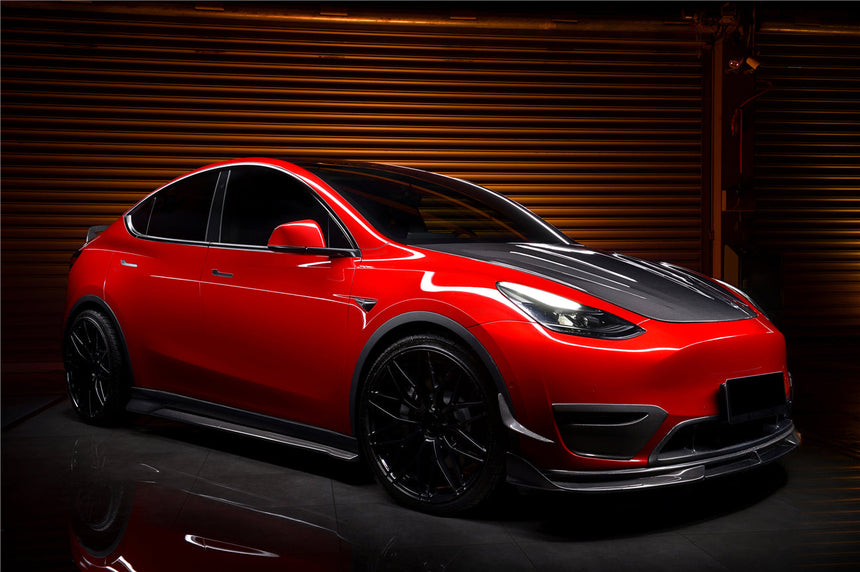 2020-2023 Tesla Model Y IMP Performance Carbon Fiber Front Canards