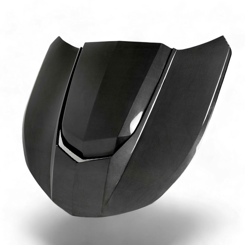 Type-AZ double sided carbon fiber hood for 2016-2024 Chevrolet Camaro