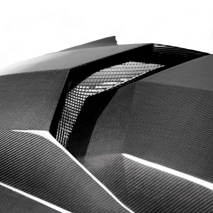 Type-AZ double sided carbon fiber hood for 2016-2024 Chevrolet Camaro