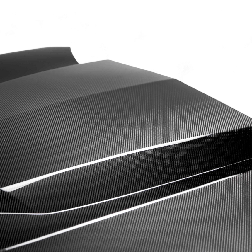 Type-AZ double sided carbon fiber hood for 2016-2024 Chevrolet Camaro