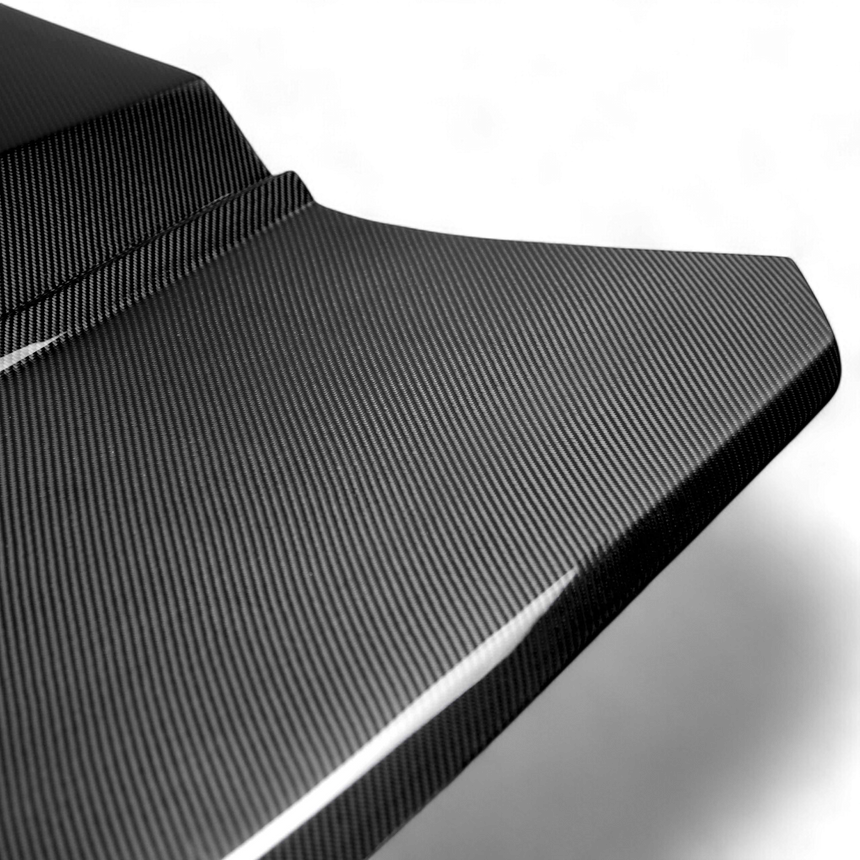Type-AZ double sided carbon fiber hood for 2016-2024 Chevrolet Camaro