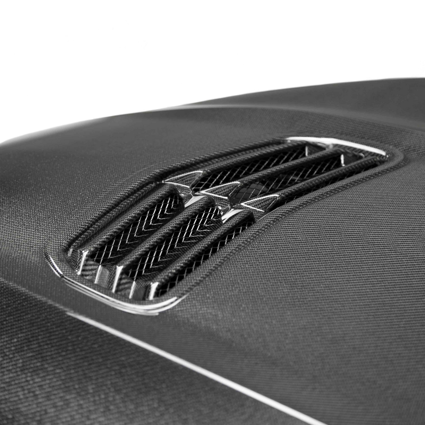 Type-OE carbon fiber hood for 2019-2023 Chevrolet Camaro SS (will fit 16-18)