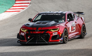 Type-T2 doubled sided carbon fiber hood for 2016-2023 Chevrolet Camaro (2019-2023 SS style)