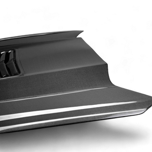 Type-T2 doubled sided carbon fiber hood for 2016-2023 Chevrolet Camaro (2019-2023 SS style)