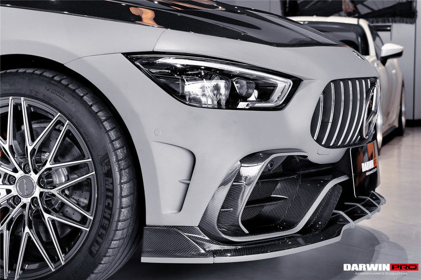 2019-2024 Mercedes Benz AMG GT50 GT53 GT43 GT63 GT63S 4Door Coupe X290 IMP Performance Ver.2 Part Carbon Fiber Front Bumper