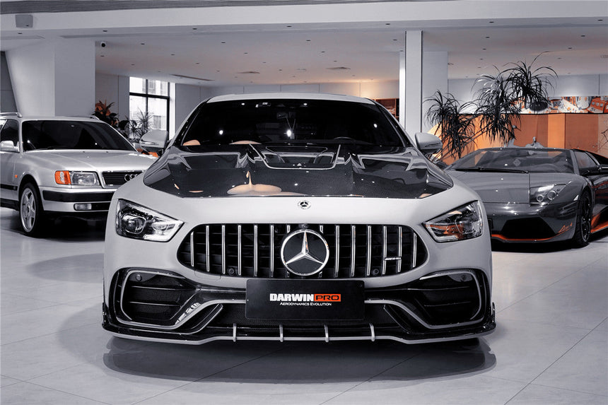2019-2024 Mercedes Benz AMG GT50 GT53 GT43 GT63 GT63S 4Door Coupe X290 IMP Performance Ver.2 Part Carbon Fiber Front Bumper