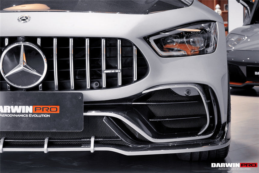 2019-2024 Mercedes Benz AMG GT50 GT53 GT43 GT63 GT63S 4Door Coupe X290 IMP Performance Ver.2 Part Carbon Fiber Front Bumper