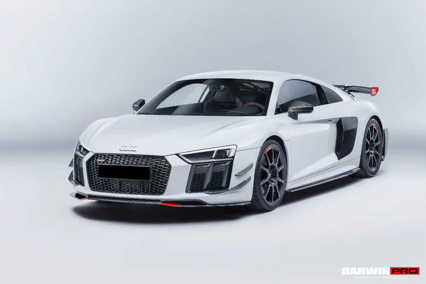 2016-2024 Audi R8 Coupe&Spyder GT4 Style Dry Carbon Fiber Side Door Panel Blades