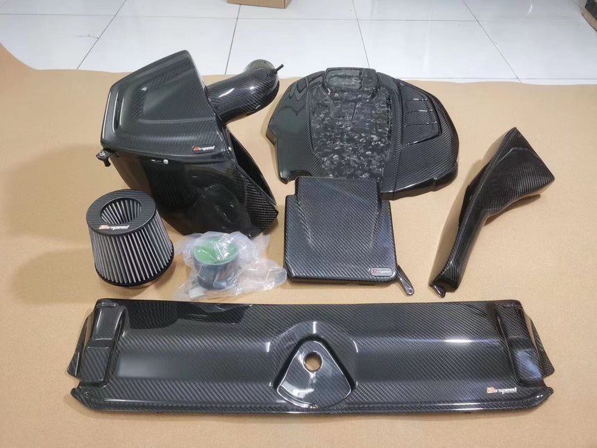 AUDI [A4,A5] B9 2.0T Airspeed Brand High Performance 100% Dry Carbon Fiber Cold Air Intake System