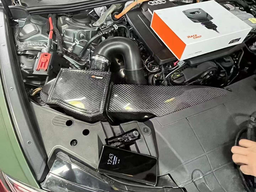 AUDI A6,A7 C8 2.0T Airspeed Brand 100% Dry Carbon Fiber Cold Air Intake System