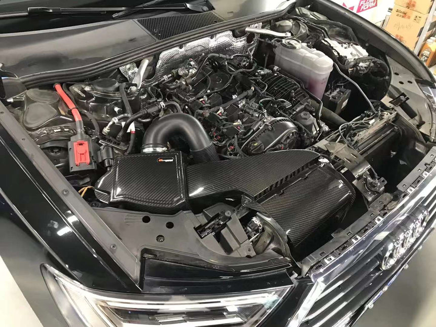 AUDI A6,A7 C8 2.0T Airspeed Brand 100% Dry Carbon Fiber Cold Air Intake System