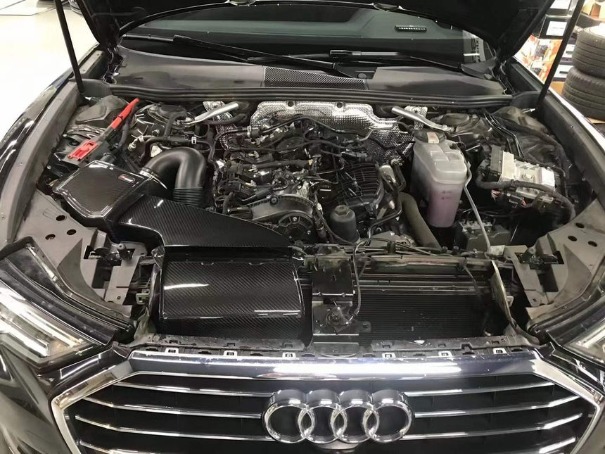 AUDI A6,A7 C8 2.0T Airspeed Brand 100% Dry Carbon Fiber Cold Air Intake System