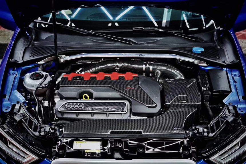 AUDI RS3,TTRS Airspeed Brand 100% Dry Carbon Fiber Cold Air Intake System