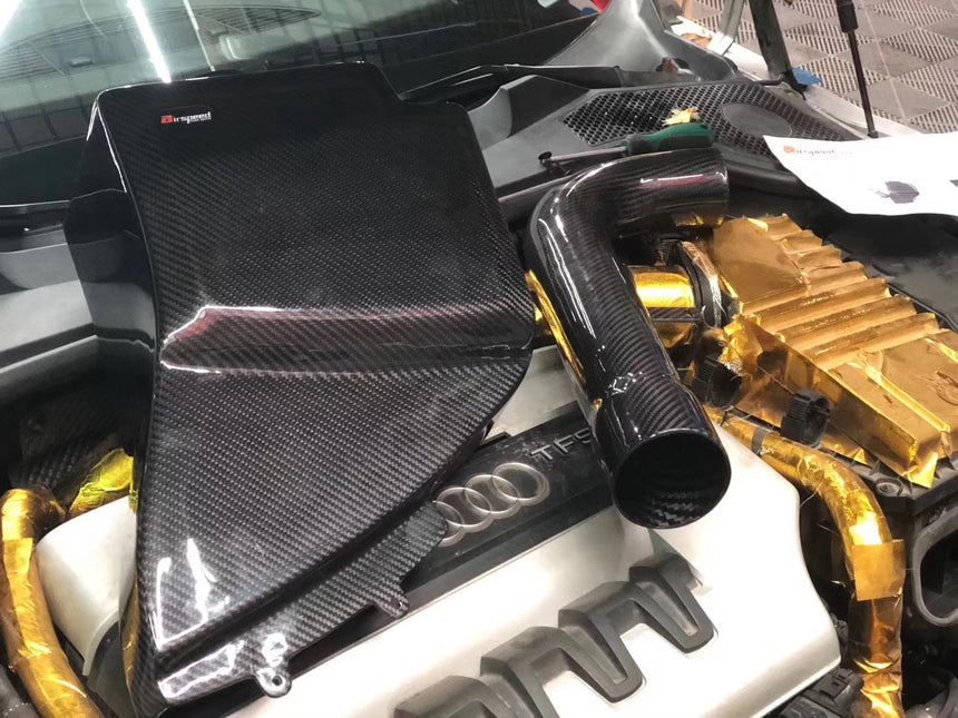 AUDI TT,TTS EA113 8J Airspeed Brand 100% Dry Carbon Fiber Cold Air Intake System