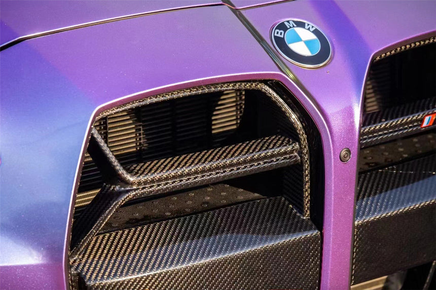 2021-UP BMW M3 G80 M4 G82/G83 OD Style DRY Carbon Fiber Gril (NO ACC)
