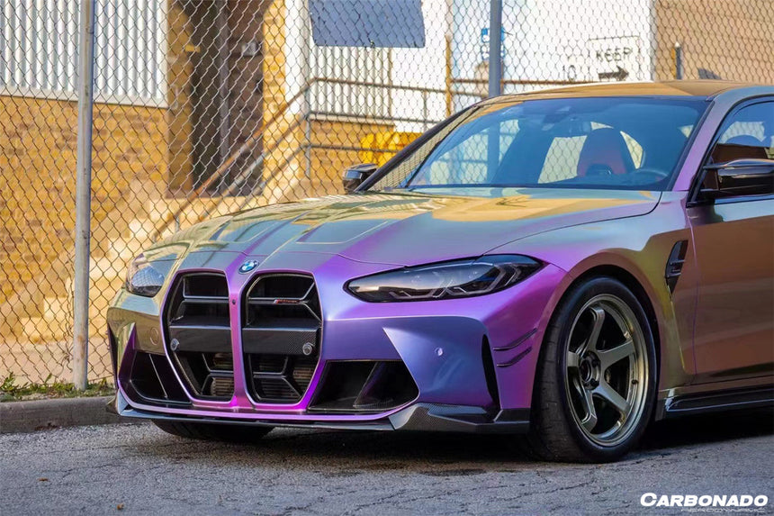 2021-UP BMW M3 G80 M4 G82/G83 OD Style DRY Carbon Fiber Gril (NO ACC)