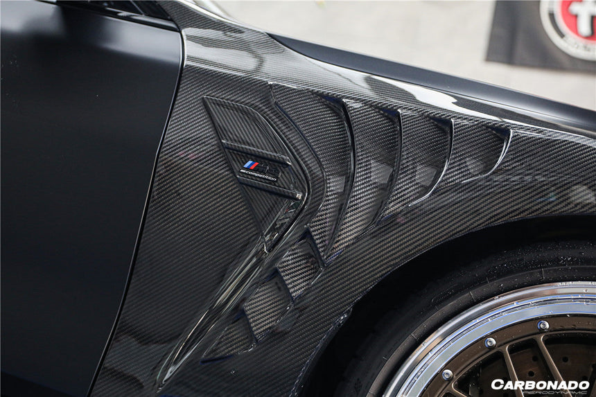 2021-UP BMW M3 G80/G81 M4 G82/G83 VRS Style Dry Carbon Fiber Front Fender