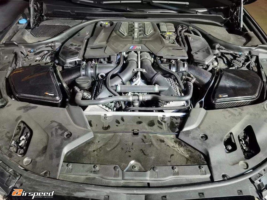 BMW M5 Series (S63 F90) 4.4T (2019-UP) Dry Carbon Fiber Cold Air Intake System