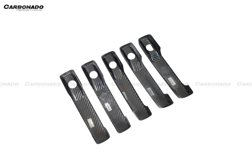 2018-2024 Mercedes Benz G550 & G63 AMG W464 G-Wagon BR G900 Style Dry Carbon Door Handle Cover