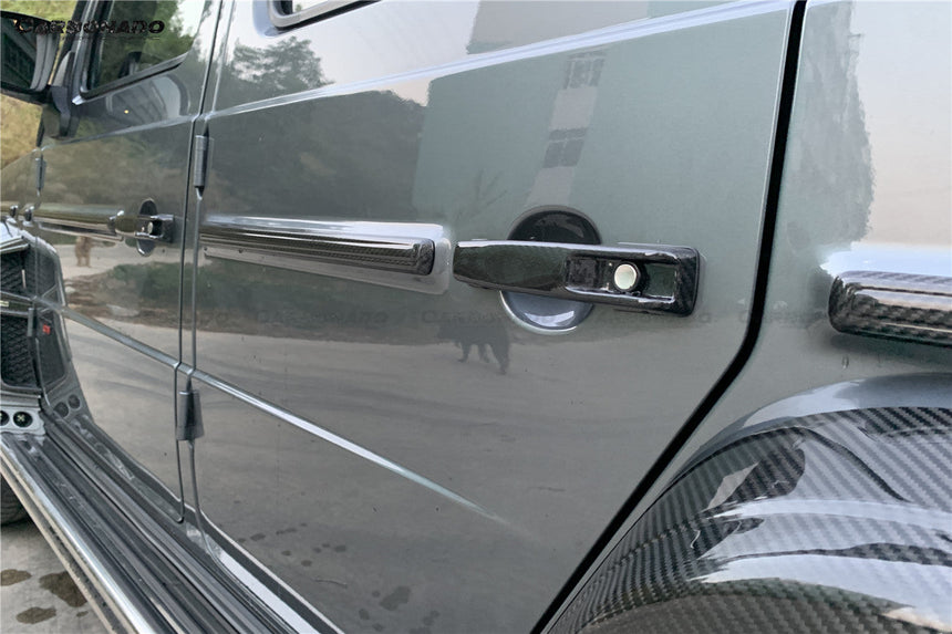 2018-2024 Mercedes Benz G550 & G63 AMG W464 G-Wagon BR G900 Style Dry Carbon Door Handle Cover