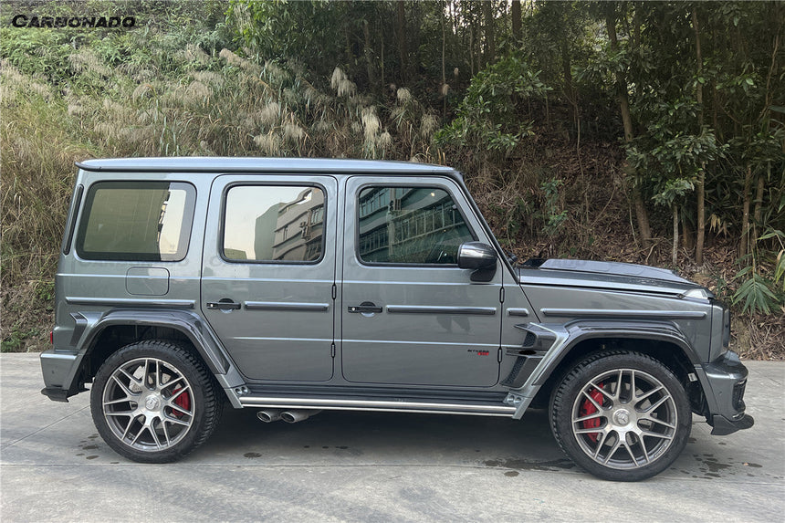 2018-2024 Mercedes Benz G550 & G63 AMG W464 G-Wagon BR G900 Style Dry Carbon Door Handle Cover