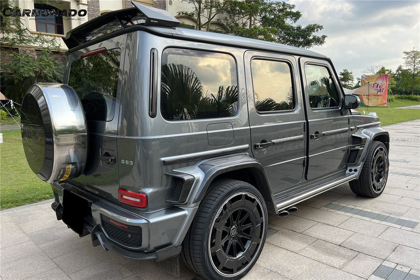 2018-2024 Mercedes Benz G550 & G63 AMG W464 G-Wagon BR-G900 Style Dry Carbon Body Line Trims