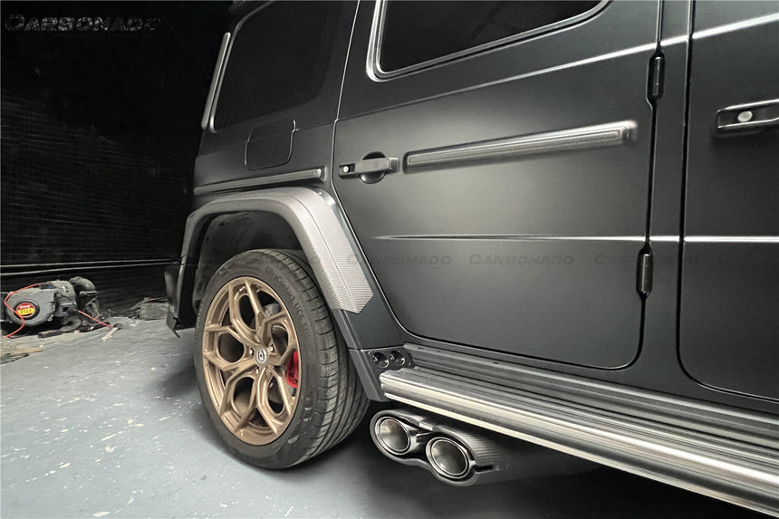 2018-2024 Mercedes Benz G550 & G63 AMG W464 G-Wagon BR-G900 Style Dry Carbon Body Line Trims