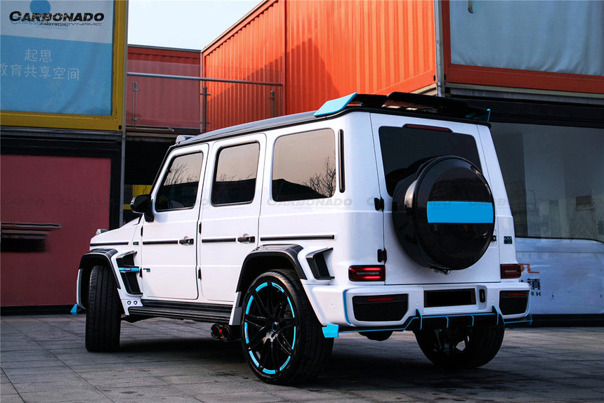 2018-2024 Mercedes Benz G550 & G63 AMG W464 G-Wagon BR-G900 Style Dry Carbon Body Line Trims