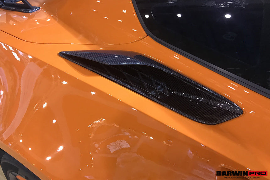 2013-2019 Corvette C7 Z06 Z51 Grandsport Style Rear Quarter Panel Vents